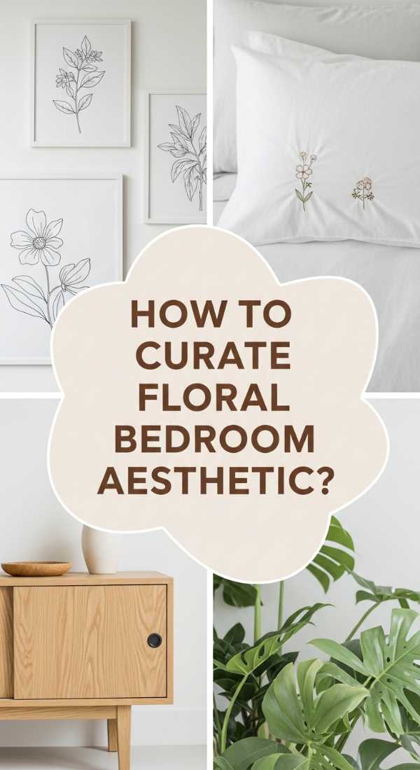 How To Curate A Floral Bedroom Aesthetic For Modern Serenity 69f2f4e417fcc