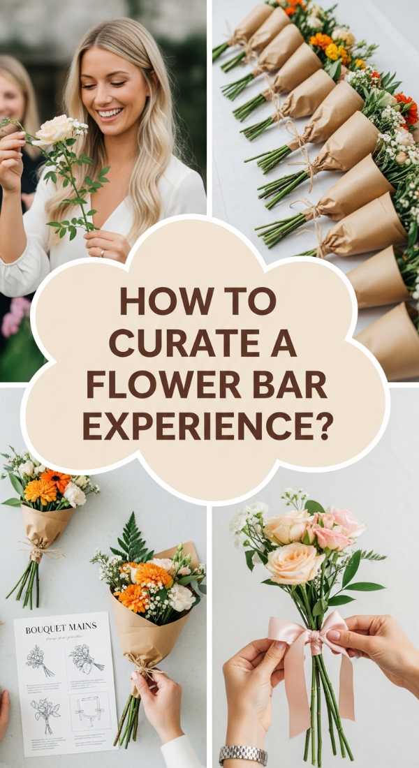 How To Curate A Flower Bar Experience For The Ultimate Guest Favor 69f0805f3360e