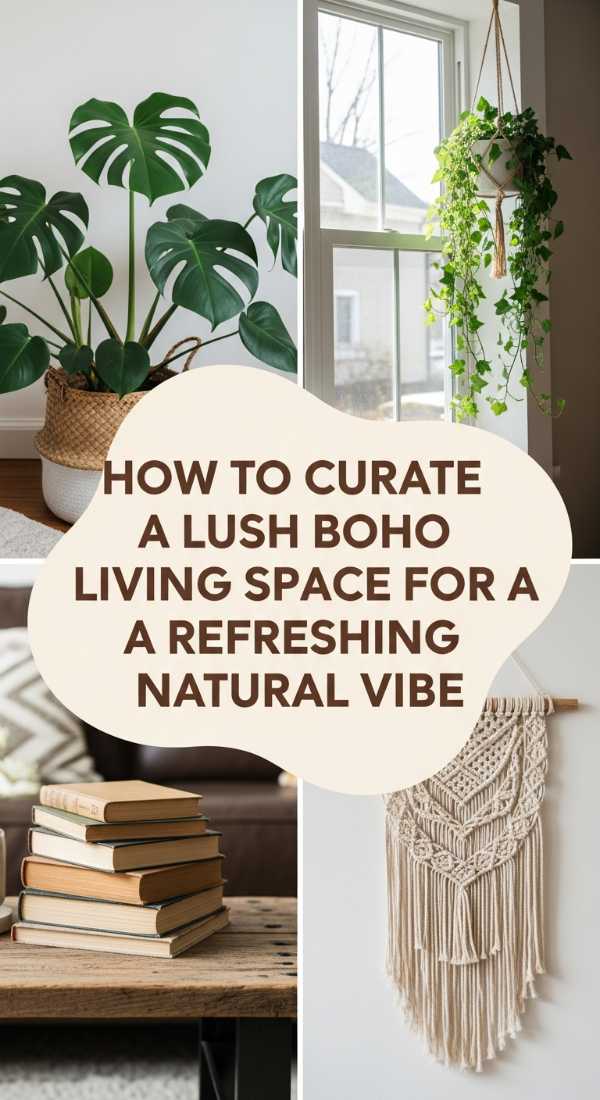 How To Curate A Lush Boho Living Space For A Refreshing Natural Vibe 69e3243baec44
