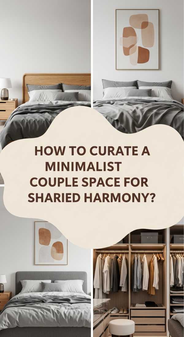 How To Curate A Minimalist Couple Space For Shared Harmony 69f232db65f98