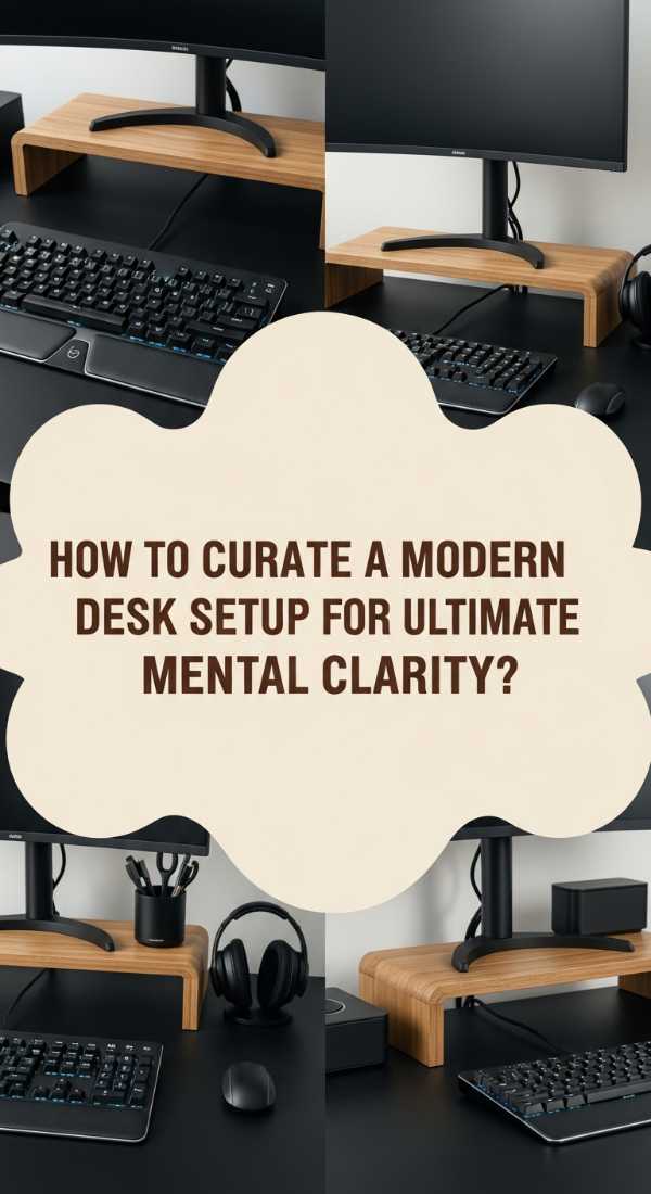 How To Curate A Modern Desk Setup For Ultimate Mental Clarity 69e4b91b0ca46