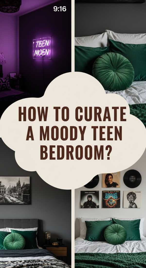How To Curate A Moody Teen Bedroom For Expressing Personal Style 69f2f7fc8ea81