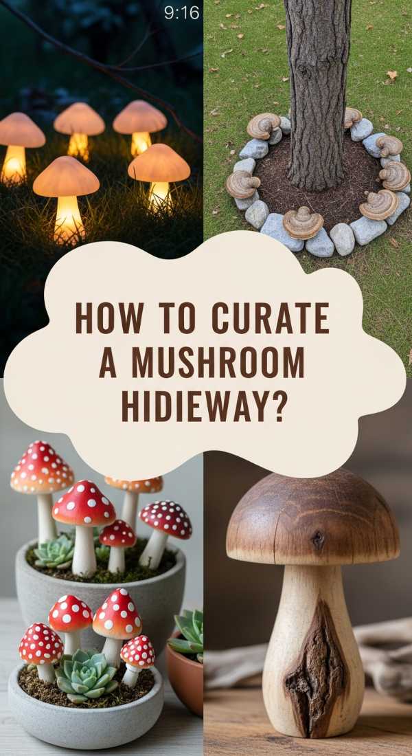 How To Curate A Mushroom Themed Hideaway For Enchanted Garden Vibes 69e6483f78164