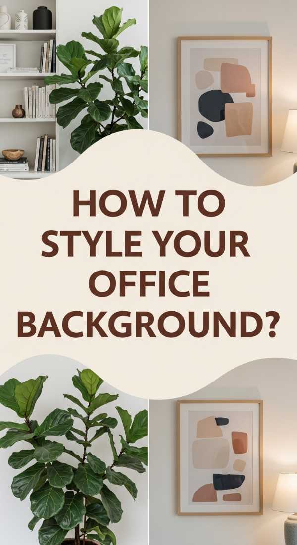 How to Curate a Professional Backdrop for Virtual Meetings