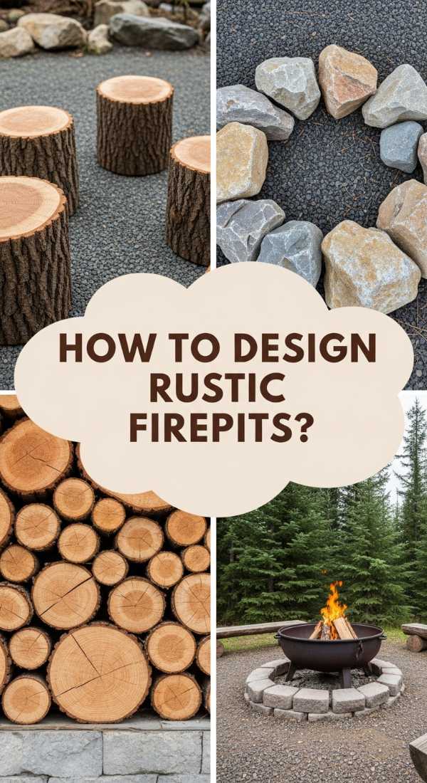 How To Curate A Rustic Backyard Fire Pit For A Natural Woodsy Escape 69f081fea63c6