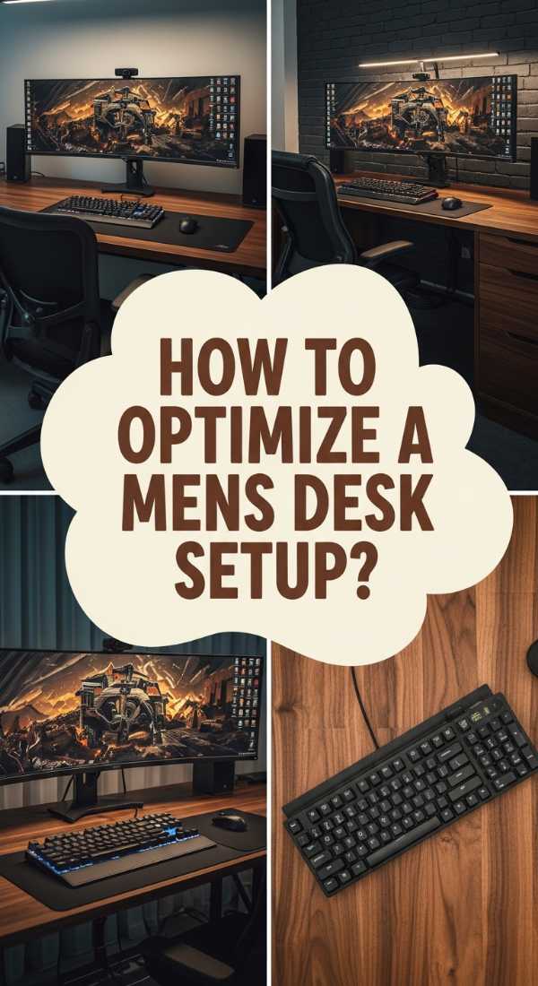 How To Curate A Sharp Mens Desk Setup For Absolute Professional Focus 69e9fb1d9fb38