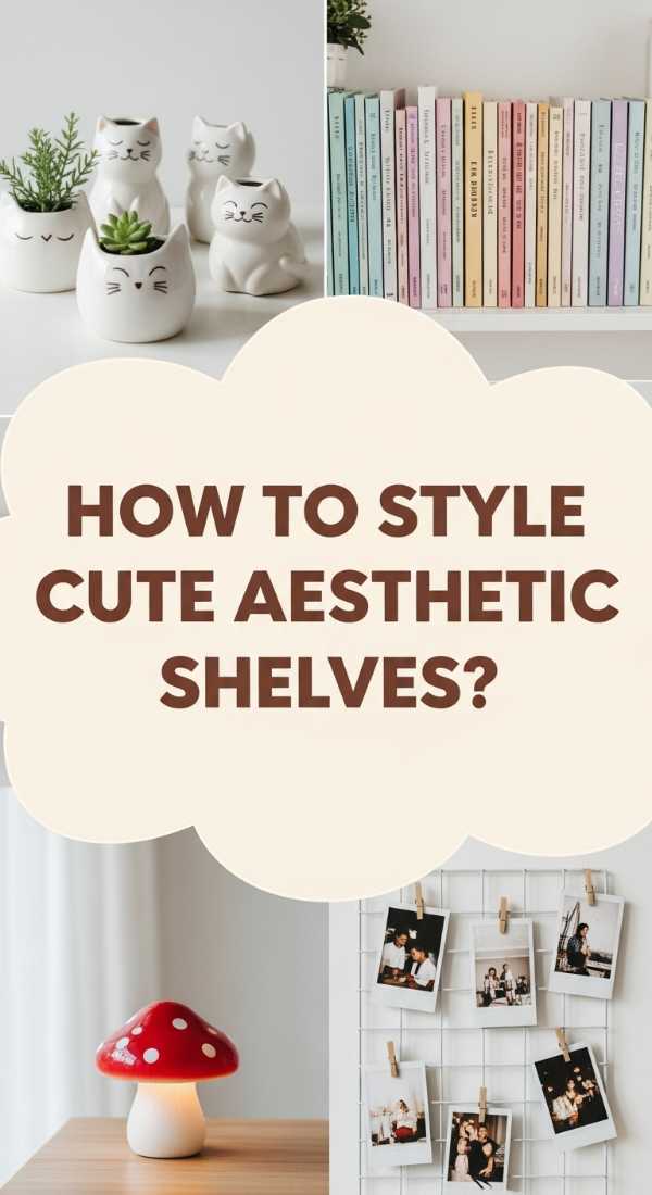How To Curate Cute Aesthetic Shelving For Daily Joy 69f2fe1987658