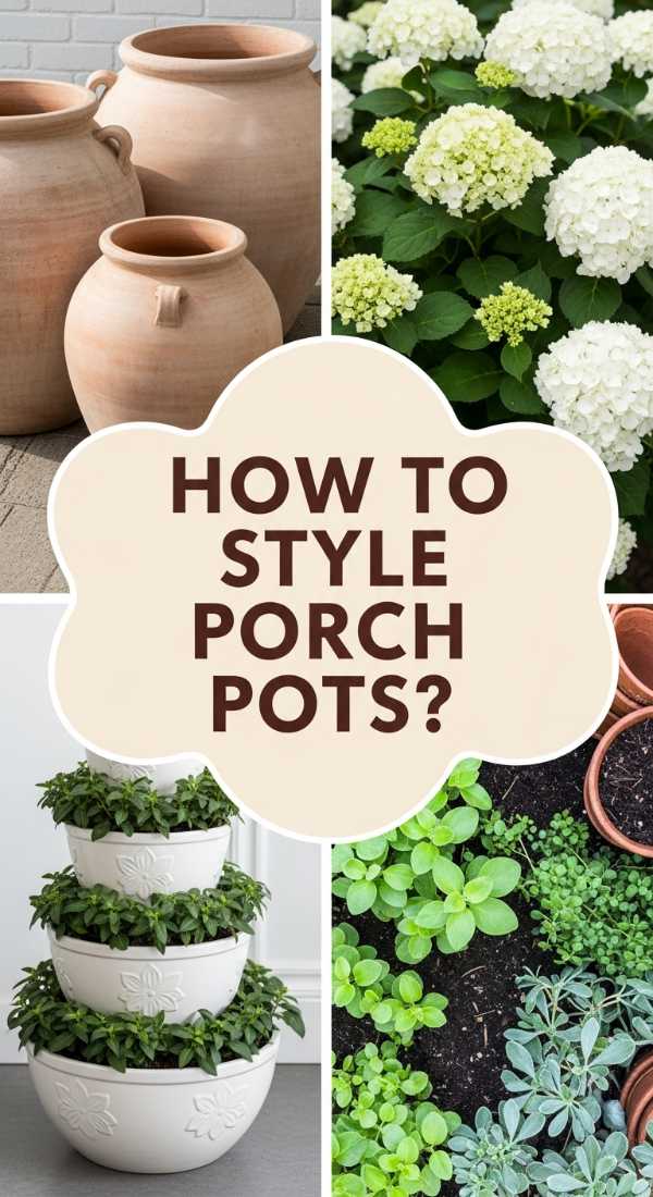 How to Curate Front Porch Flower Pots for an Instant Curb Appeal Boost