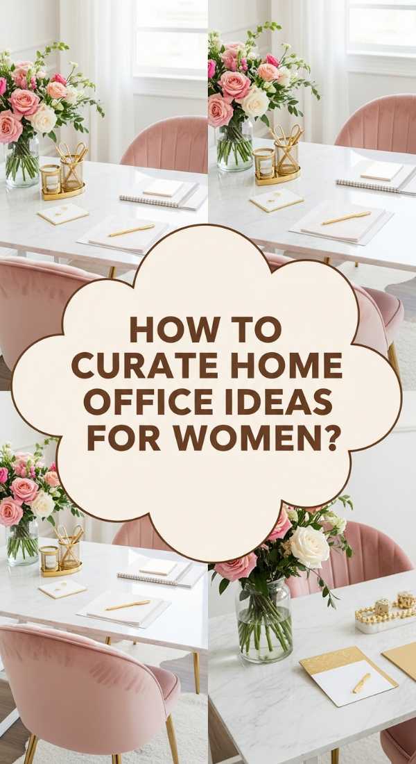 How To Curate Home Office Ideas For Women To Inspire Creativity 69e9fb2227ba0
