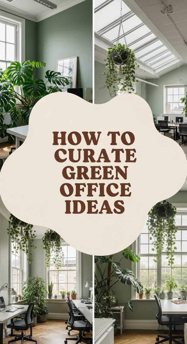 How To Curate Lush Green Office Ideas For Refreshing Daily Energy 69e9fc69ebafe