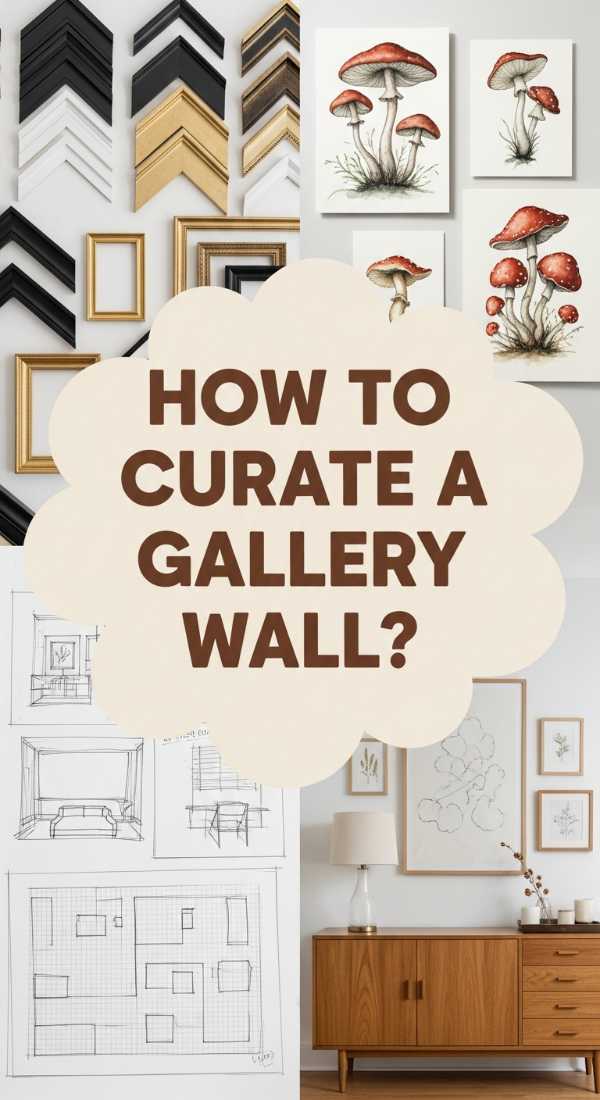 How To Curate Mushroom Art For An Eclectic Gallery Wall 69ecb078ebeb9