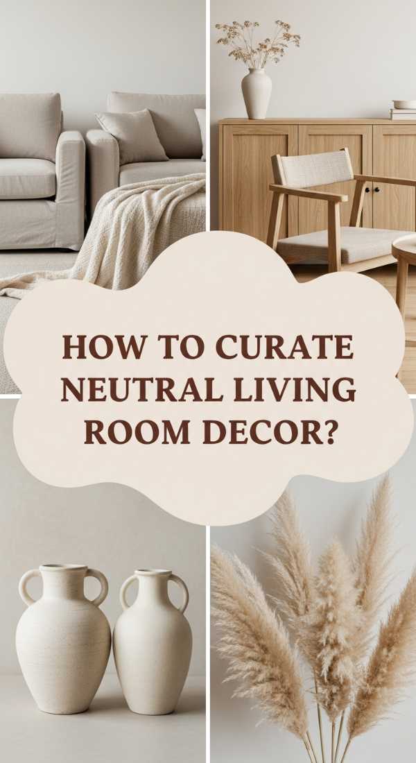 How To Curate Neutral Living Room Decor For Timeless Elegance 69e5fe191e110