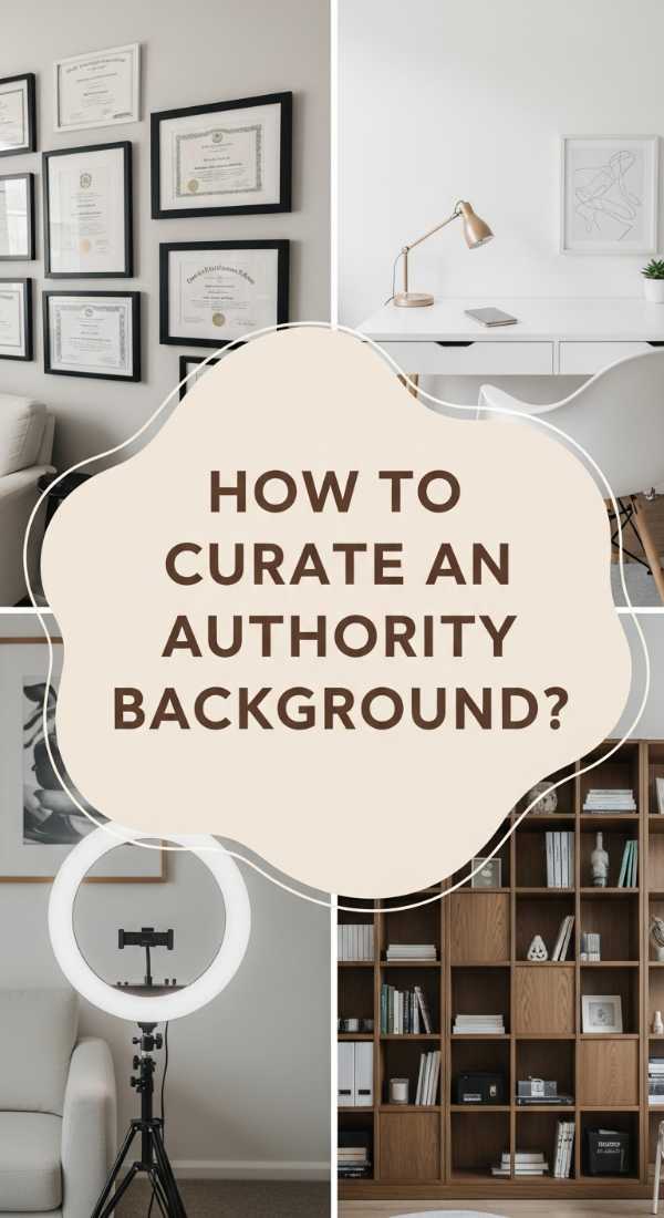 How to Curate Office Background Aesthetics for Instant Online Authority
