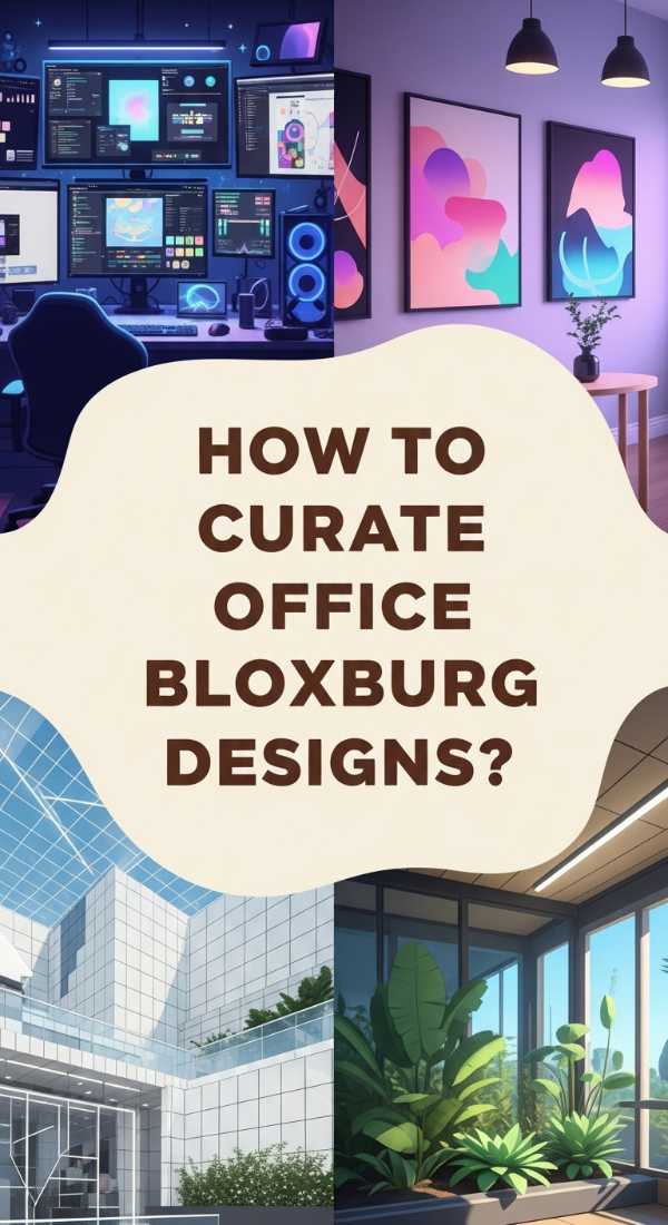How to Curate Office Bloxburg Designs for Aesthetic Play