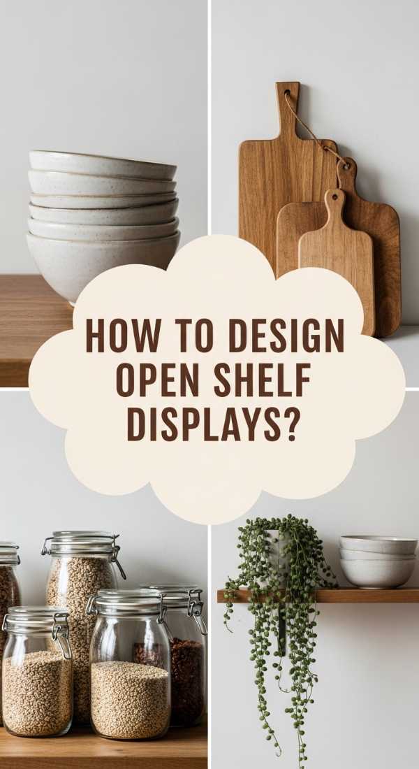 How To Curate Open Shelf Kitchen Decor For A Professional Look 69e5ffade46b0