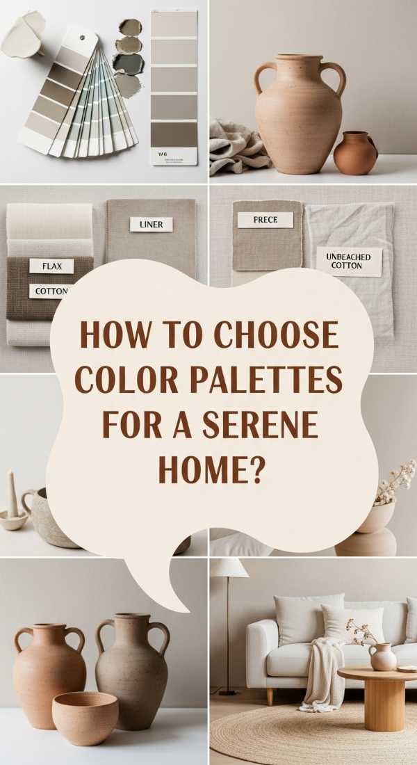 How To Curate Organic Color Palletes For A Serene Sanctuary 69e9fc81d5301