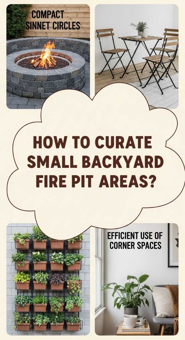 How To Curate Small Backyard Fire Pit Areas For Minimalist Outdoor Living 69f07efbda770