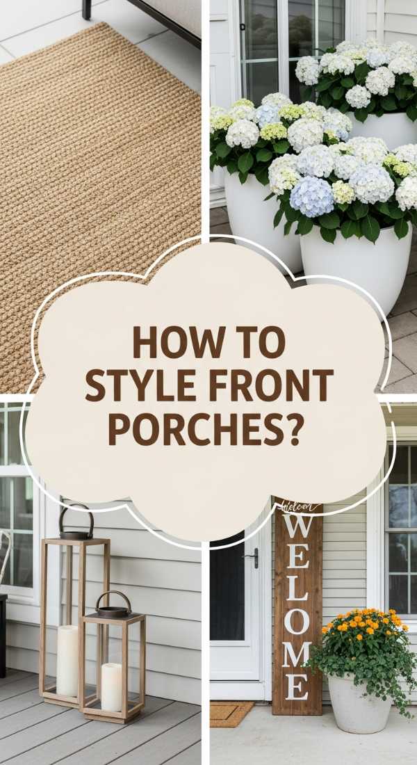 How to Curate Sunny Porch Vignettes for Seasonal Curb Appeal