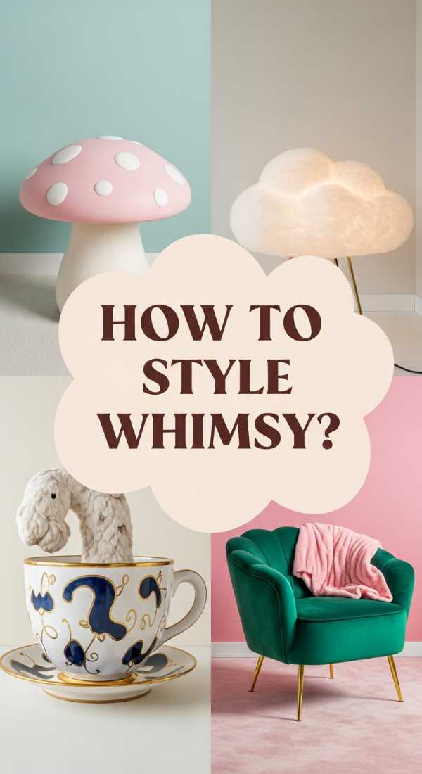 How to Curate Whimsy Home Decor for Pure Joy