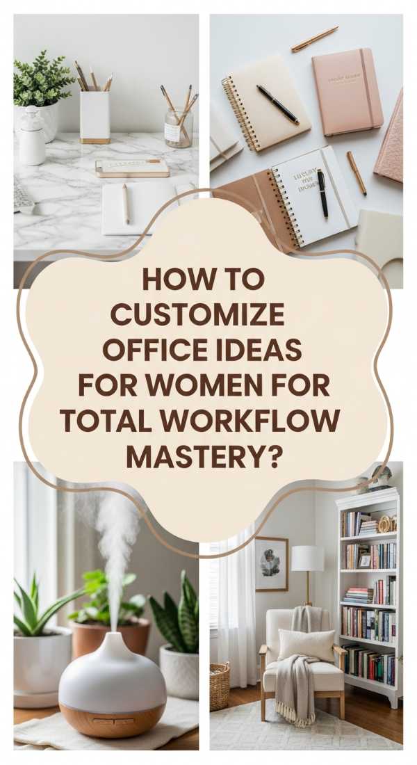 How To Customize Home Office Ideas For Women For Total Workflow Mastery 69df1b537adda