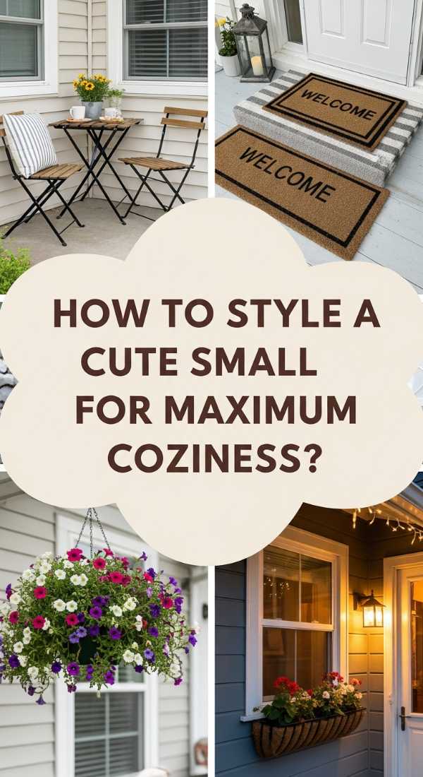 How To Decorate A Cute Small Porch For A Cozy Welcome 69df1b4c44dac