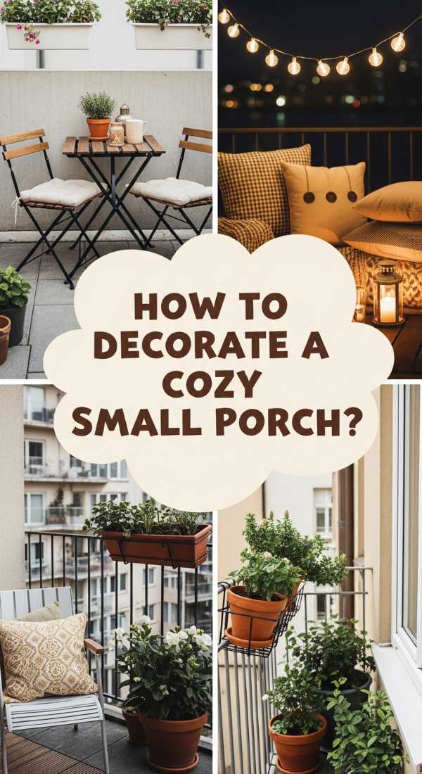 How To Decorate A Cute Small Porch For The Ultimate Cozy Vibe 69dde905a2bdb