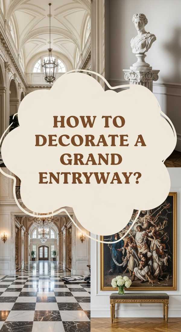 How To Decorate A Grand Entryway For A Stunning First Impression 69e72278415fb