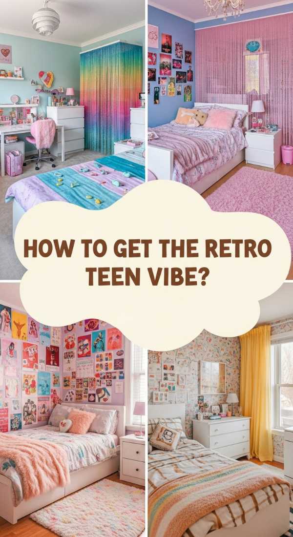 How To Decorate A Nostalgic Teen Room For The Ultimate Retro Vibe 69edfc0012807