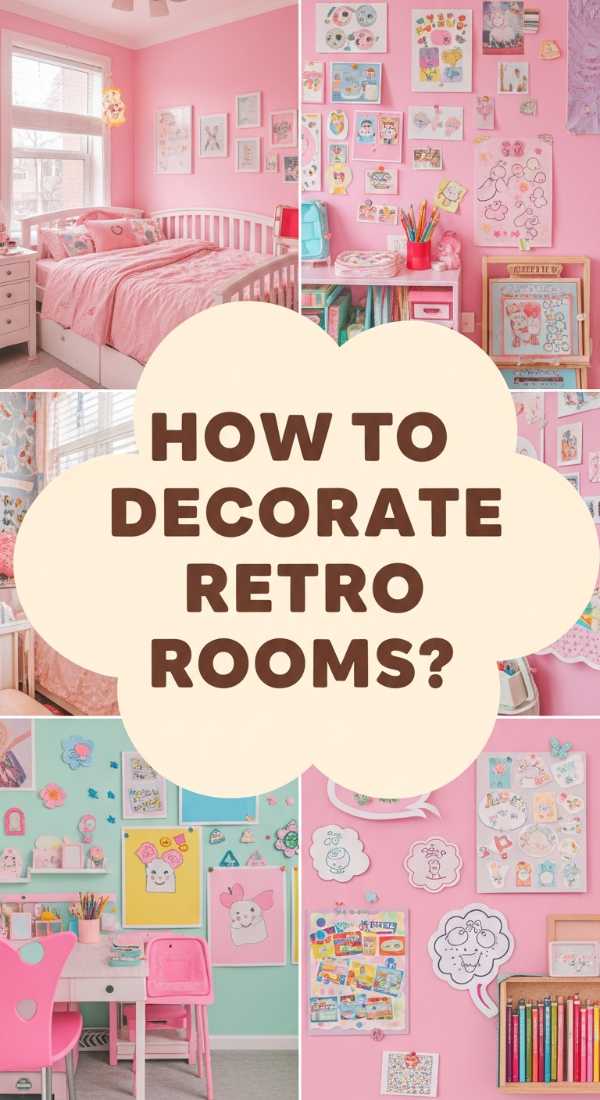 How To Decorate A Retro Teen Room For Nostalgic Artistic Inspiration 69edfbf91398f