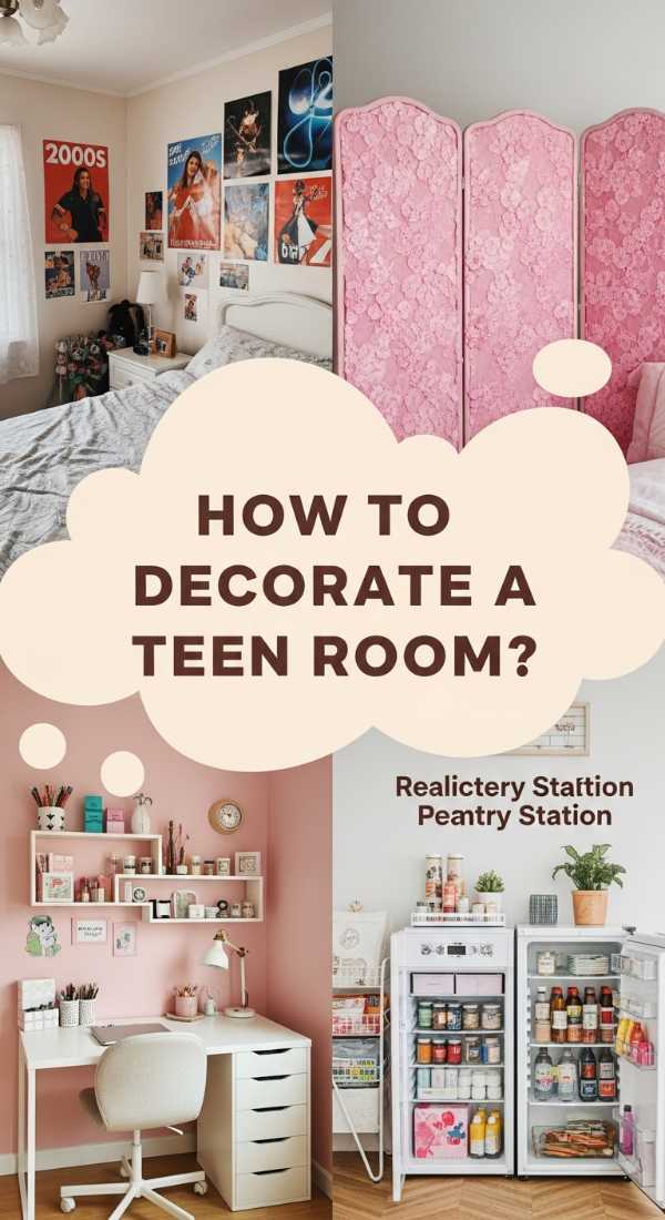 How To Decorate A Teen Room For A Nostalgic Aesthetic Refresh 69f238b50d5ea