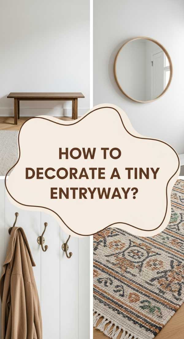 How To Decorate A Tiny Entryway For A Warm Welcome 69e3243929997