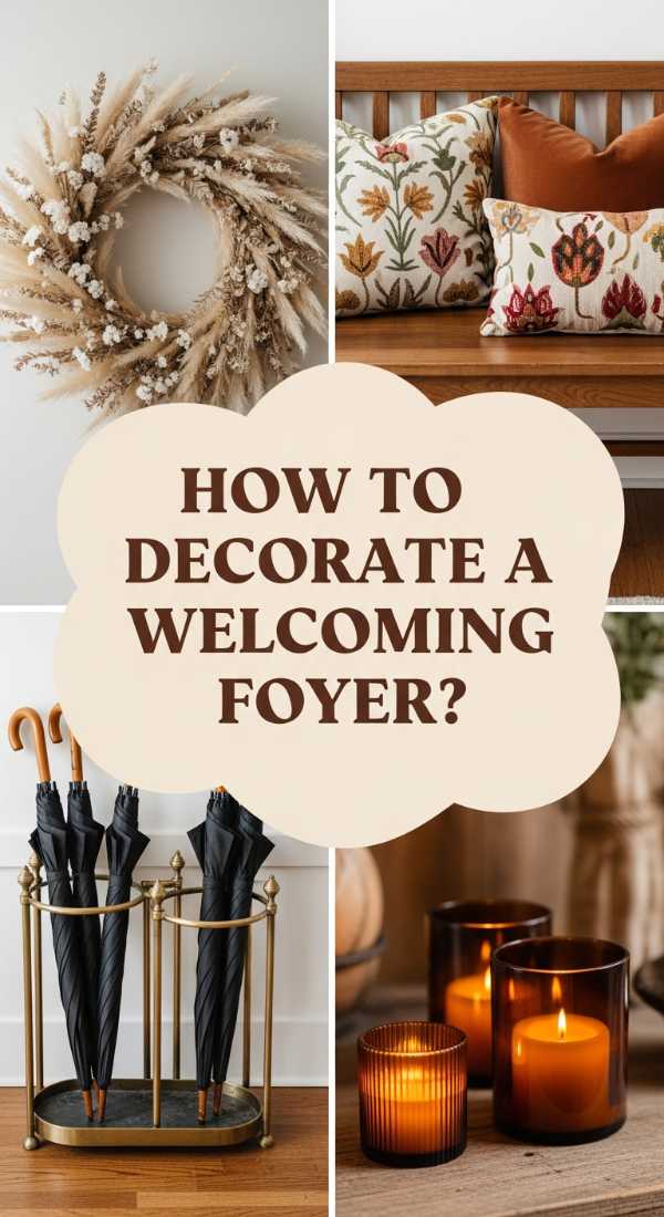 How To Decorate A Welcoming Festive Foyer For Cheerful Arrivals 69eb42c88fa82