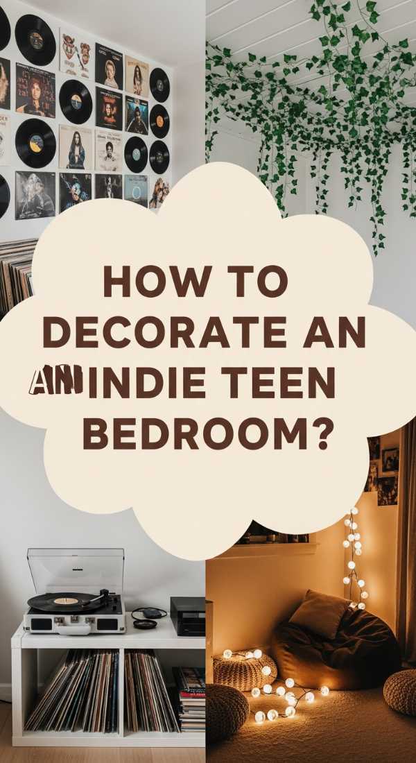 How To Decorate An Indie Teen Bedroom For A Creative Dream Space 69edf96339a5e