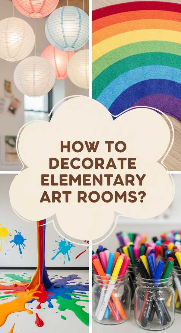How To Decorate Elementary Art Rooms For A Whimsical Learning Vibe 69edfc0370eec
