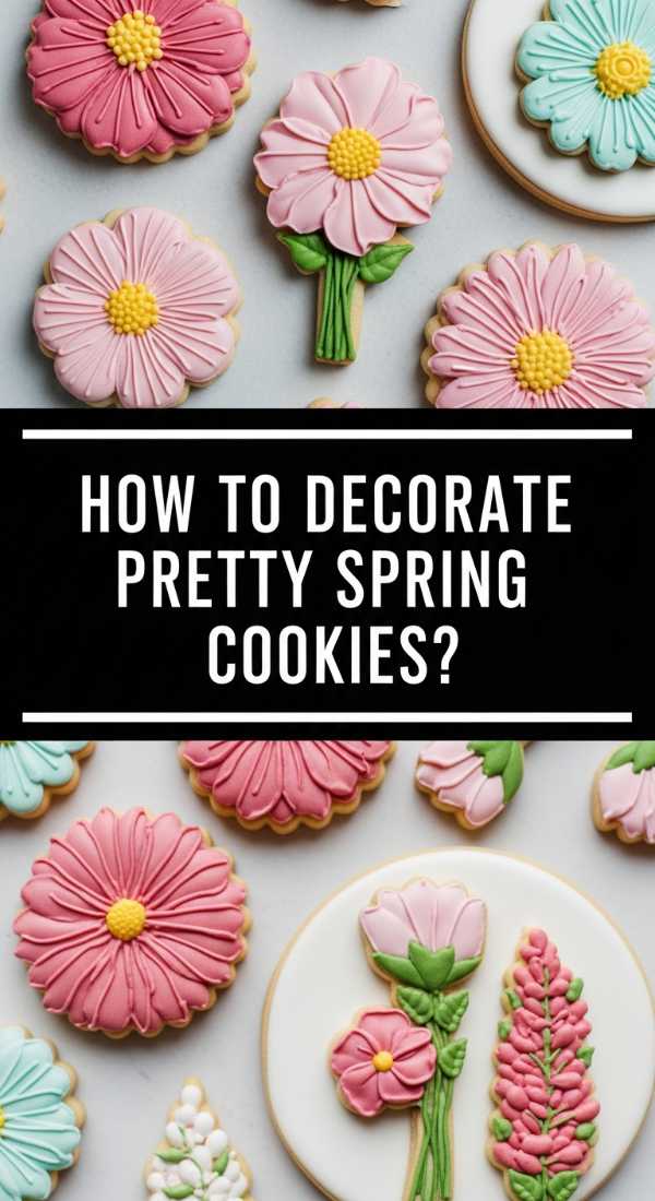 How To Decorate Pretty Spring Cookies 69f3946d737e5