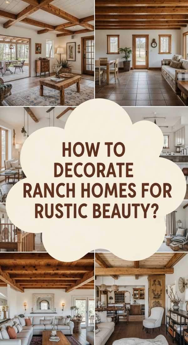 How To Decorate Ranch Style Homes For Timeless Rustic Beauty 69f232f030ccb