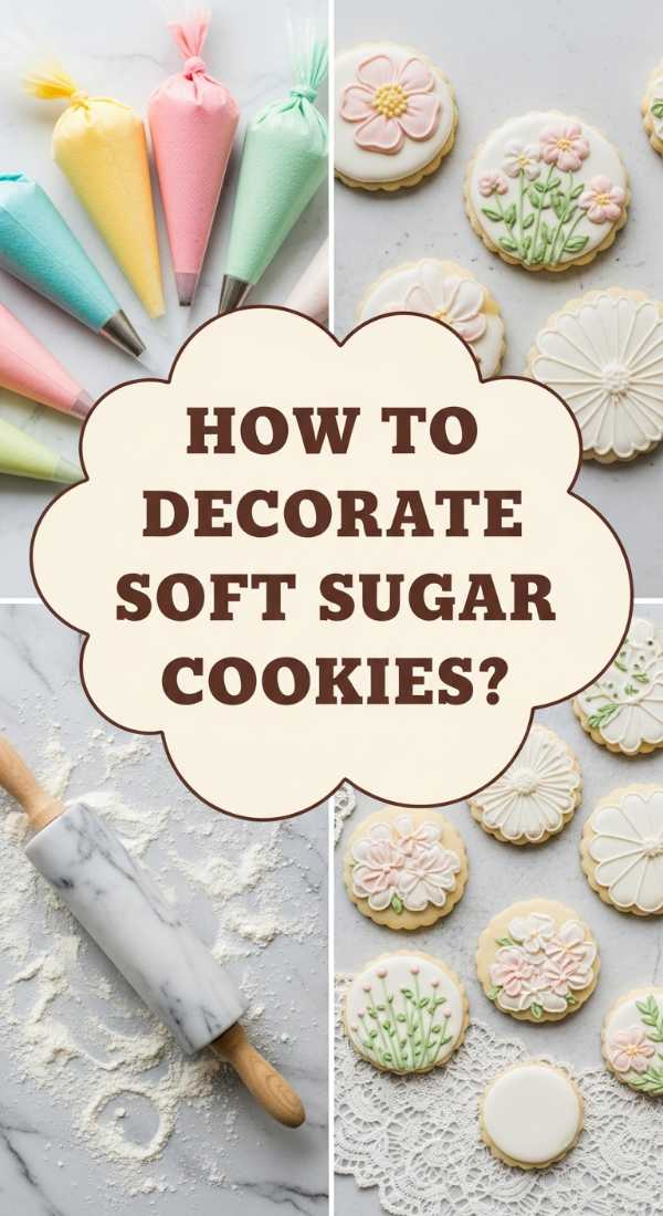 How To Decorate Soft Sugar Cookies For An Elegant Garden Party 69e22a16e0554