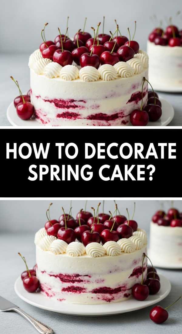 How To Decorate Spring Cake 69ea339dd942e