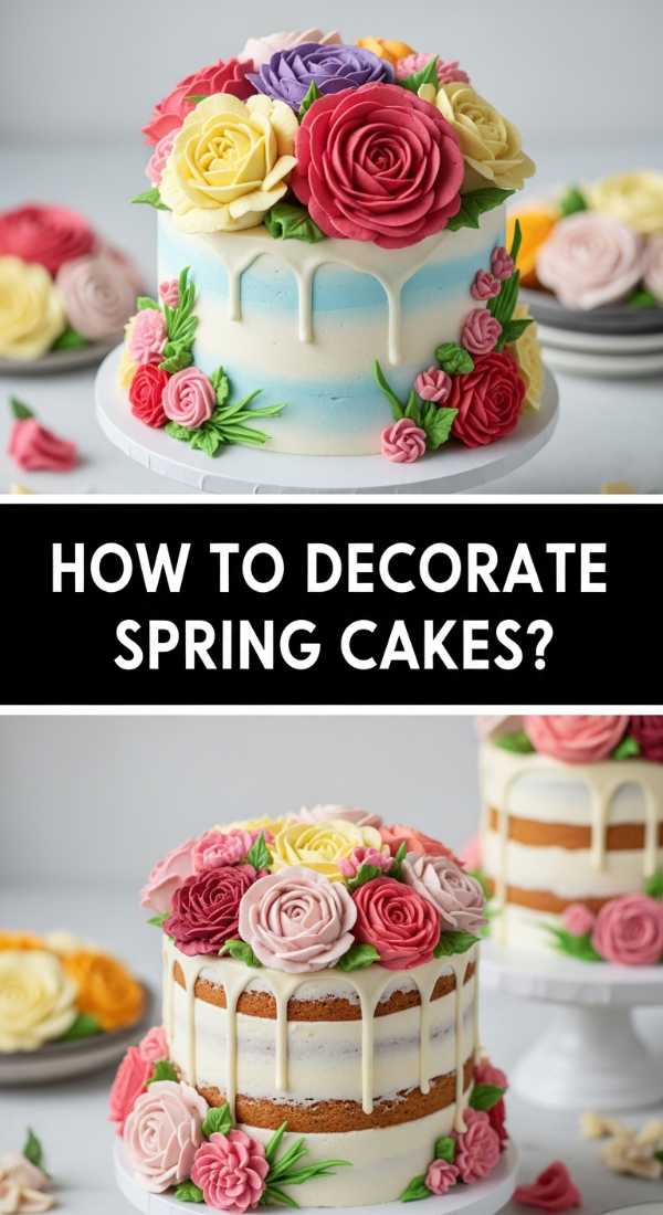 How To Decorate Spring Cakes 69e6375c8fc18
