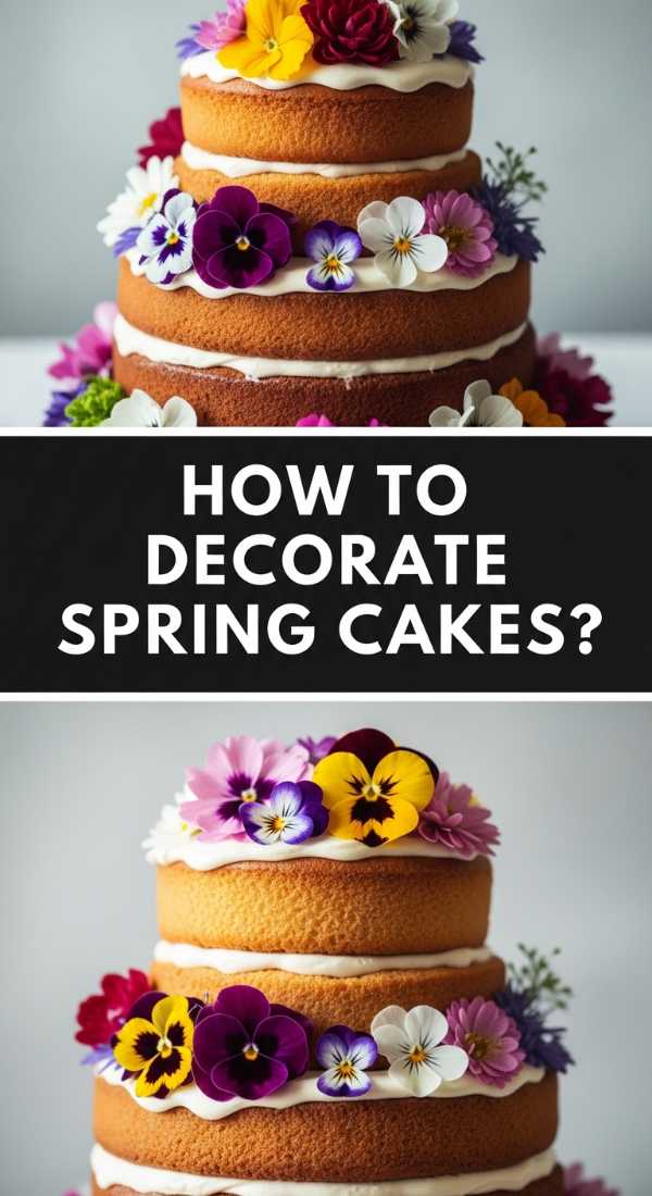 How To Decorate Spring Cakes 69e637620b7cf