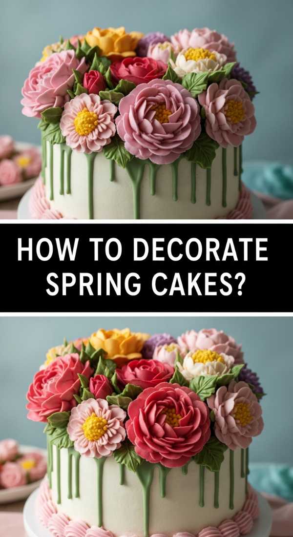 How To Decorate Spring Cakes 69ef8a976c453
