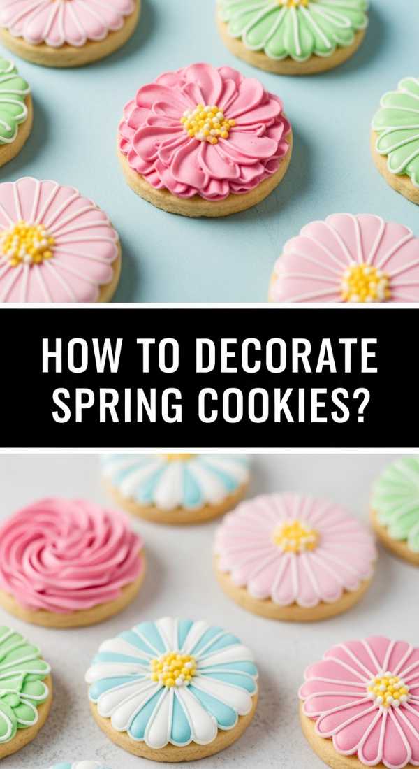 How To Decorate Spring Cookies 69f3965cc6aa9