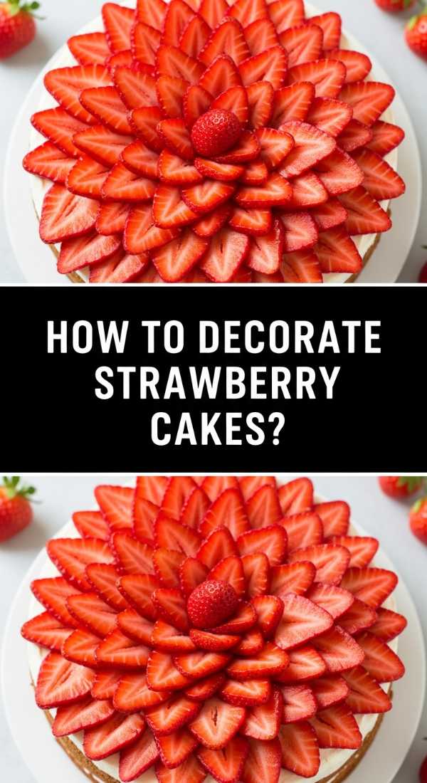 How To Decorate Strawberry Cakes 69ee3ae38f2a0