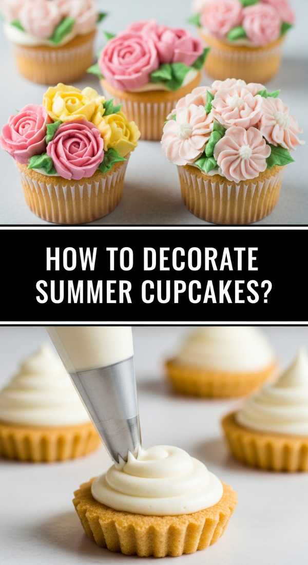 How To Decorate Summer Cupcakes 69ef870c195b0