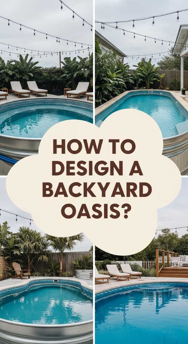 How To Design A Backyard Oasis For Refreshing Summer Days 69f234e263ce7