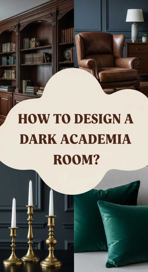How To Design A Dark Academia Retreat For Cozy Evenings 69ecad0d98b53