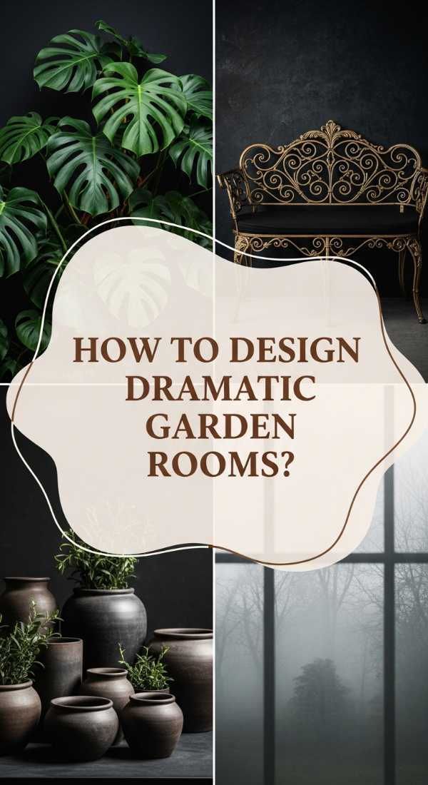 How To Design A Dramatic Interior Design For A Mysterious Garden Room 69e4be064e292