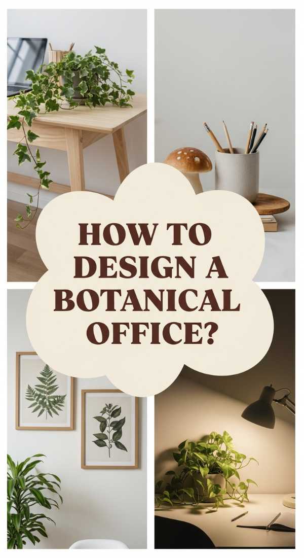 How To Design A Dreamy Home Office With Botanical Touches 69ecb07705629