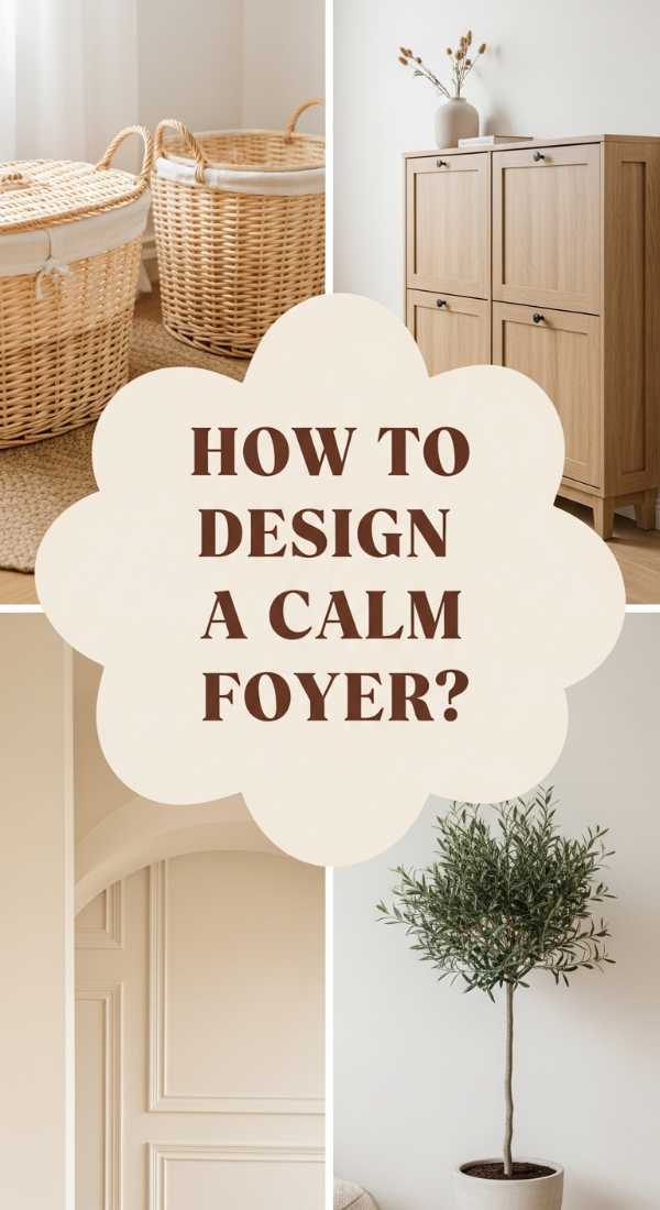 How To Design A Functional Foyer For A Calm And Welcoming Atmosphere 69eb42cd71344