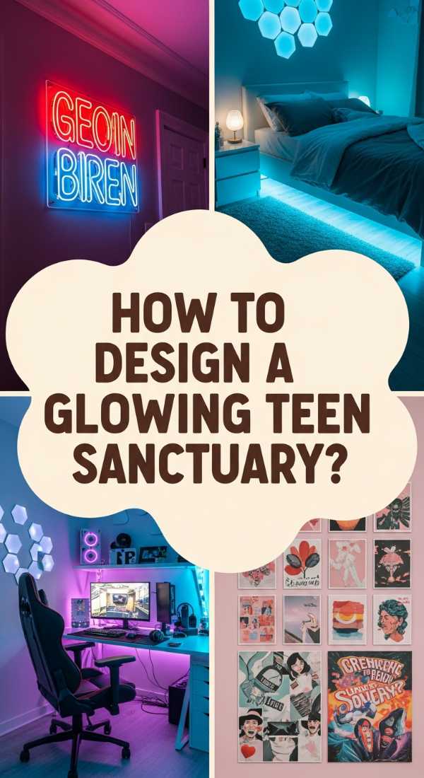 How To Design A Glowing Teen Sanctuary For Late Night Vibes 69edfc1724eba